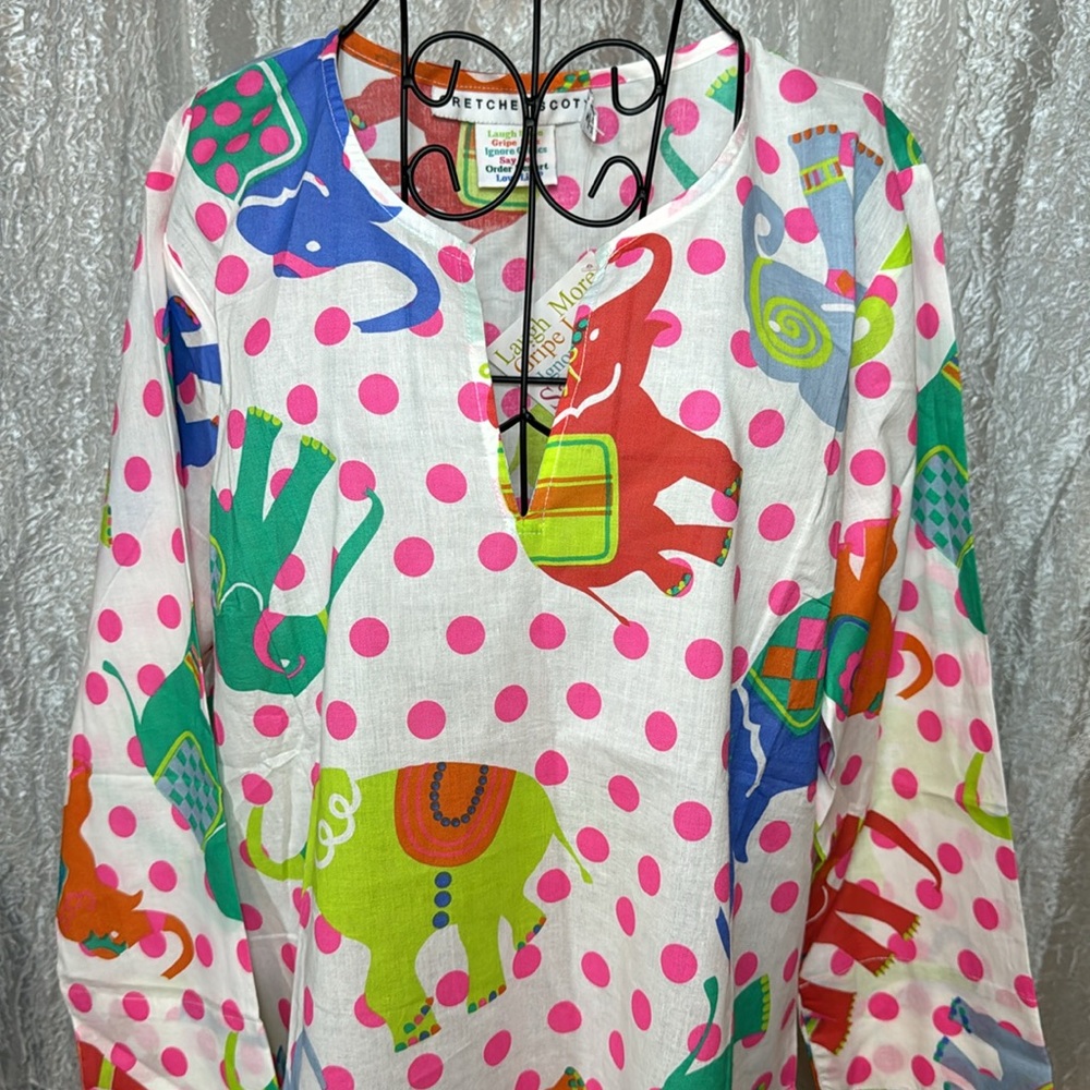 GRETCHEN SCOTT multicolor tunic/coverup